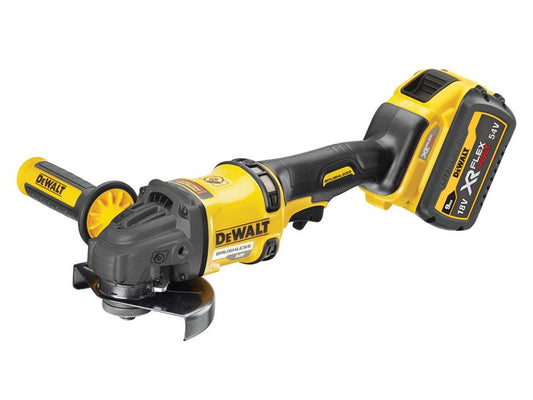 DEWALT DCG418X2 XR FlexVolt Grinder 125mm 54V 2 x 3.0Ah Li-ion DEWDCG418X2