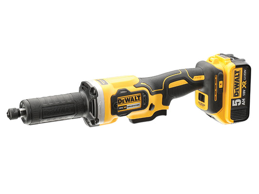 DEWALT DCG426P2 DCG426 XR Brushless Die Grinder 18V 2 x 5.0Ah Li-ion DEWDCG426P2