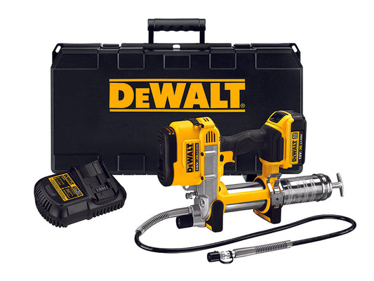 DEWALT DCGG571M1 Cordless XR Grease Gun 18V 1 x 4.0Ah Li-ion DEWDCGG571M1
