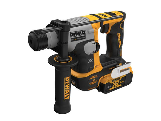 DEWALT DCH172P2 Ultra-Compact XR SDS Plus Rotary Hammer 18V 2 x 5.0Ah Li-ion DEWDCH172P2