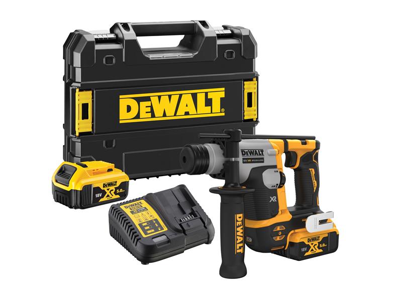 DEWALT DCH172P2 Ultra-Compact XR SDS Plus Rotary Hammer 18V 2 x 5.0Ah Li-ion DEWDCH172P2