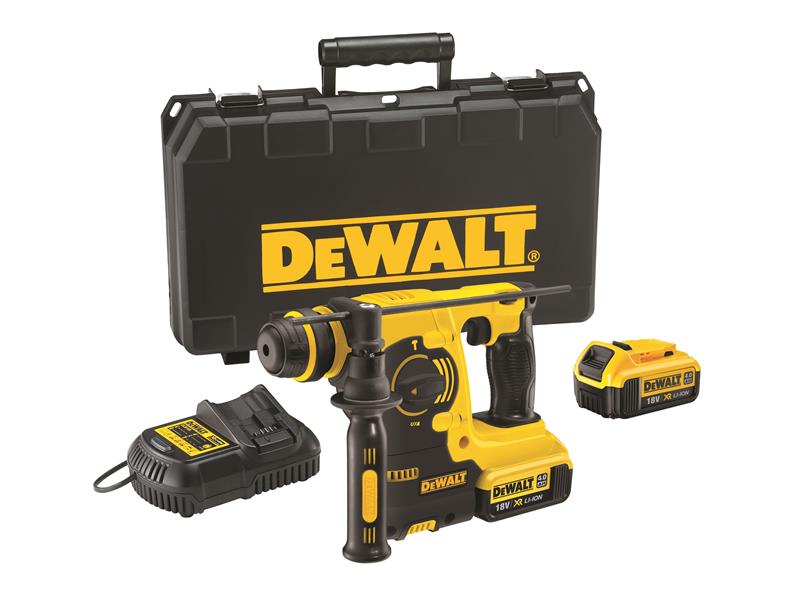 DEWALT SDS Plus Rotary Hammer 18V 1 x 4.0Ah Li-ion DCH253M1