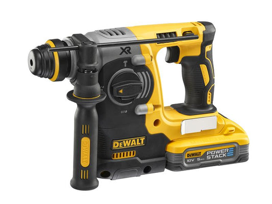 DEWALT DCH273H2T XR Brushless SDS Plus 3 Mode Hammer 18V 2 x POWERSTACK™ 5.0Ah Li-ion DEWDCH273H2T
