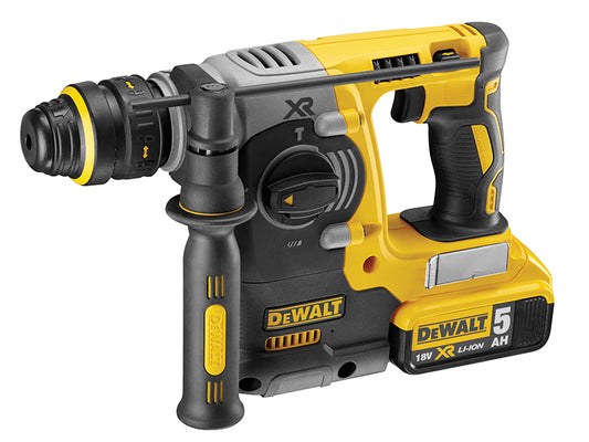 DEWALT DCH274P2 Brushless XR 3 Mode Quick Chuck Hammer 18V 2 x 5.0Ah Li-ion DEWDCH274P2