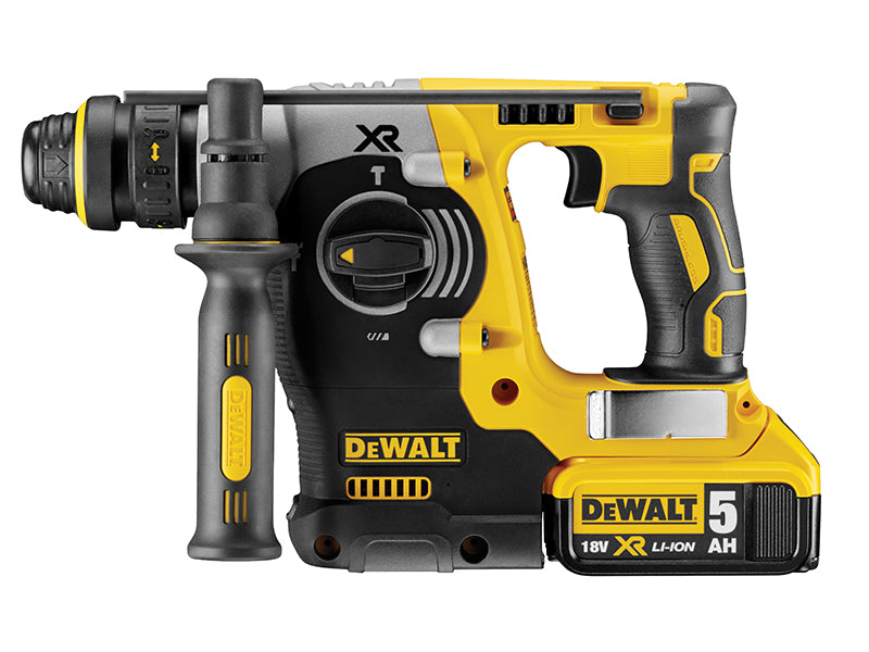 DEWALT DCH274P2 Brushless XR 3 Mode Quick Chuck Hammer 18V 2 x 5.0Ah Li-ion DEWDCH274P2