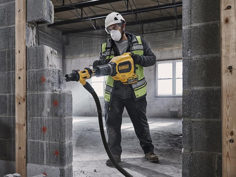 DEWALT XR Flexvolt SDS Max Breaker 54V Bare Unit 12 Chisel Position DEWDCH911NK
