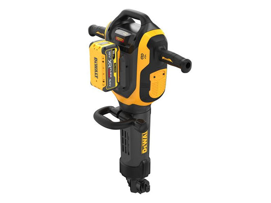 DEWALT XR FlexVolt Demolition Hammer 54V 1 x 5.0Ah Li-ion Inc Chisel DCH966Z2