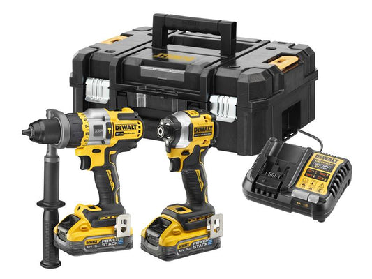 DEWALT DCK2052H2 POWERSTACK™ Twin Kit 2 x 5.0Ah Li-ion DEWDCK2052H2