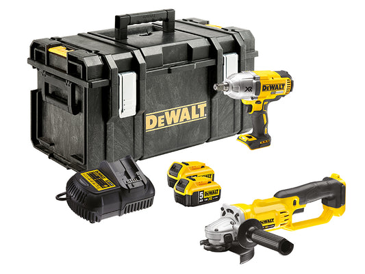 DEWALT DCK269P2 XR Brushless Twin Pack 18V 2 x 5.0Ah Li-ion DEWDCK269P2