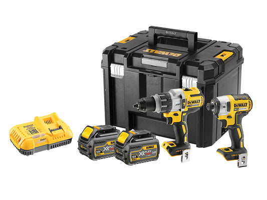 DEWALT DCK276T2T FlexVolt XR Twin Pack 18V 2 x 18/54V 6.0/2.0Ah Li-ion DEWDCK276T2T