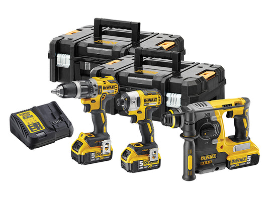 DEWALT DCK368P3T XR Brushless Kit 18V 3 x 18V 5.0Ah Li-ion DEWDCK368P3T