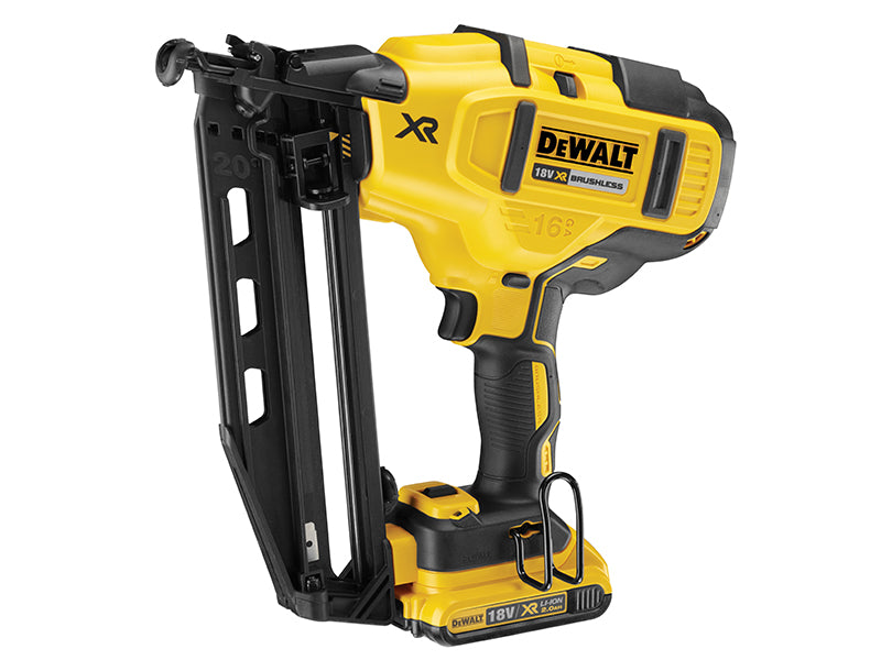 DEWALT DCN660D2 Cordless XR Brushless Second Fix Nailer 18V 2 x 2.0Ah Li-ion DEWDCN660D2