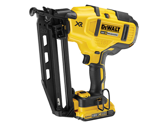 DEWALT DCN660D2 Cordless XR Brushless Second Fix Nailer 18V 2 x 2.0Ah Li-ion DEWDCN660D2