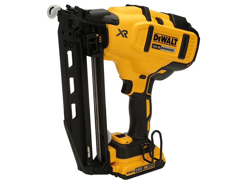DEWALT DCN660D2 Cordless XR Brushless Second Fix Nailer 18V 2 x 2.0Ah Li-ion DEWDCN660D2