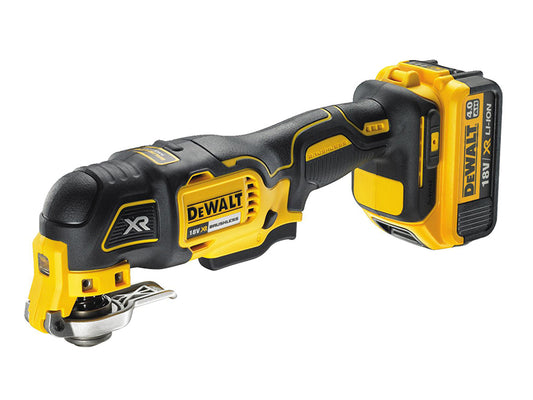 DEWALT DCS355M2 XR Brushless Oscillating Multi-Tool 18V 2 x 4.0Ah Li-ion DEWDCS355M2