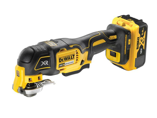 DEWALT XR Oscillating Multi Tool 18V 1 x 5.0Ah Li-ion With Tool Box DCS356P1