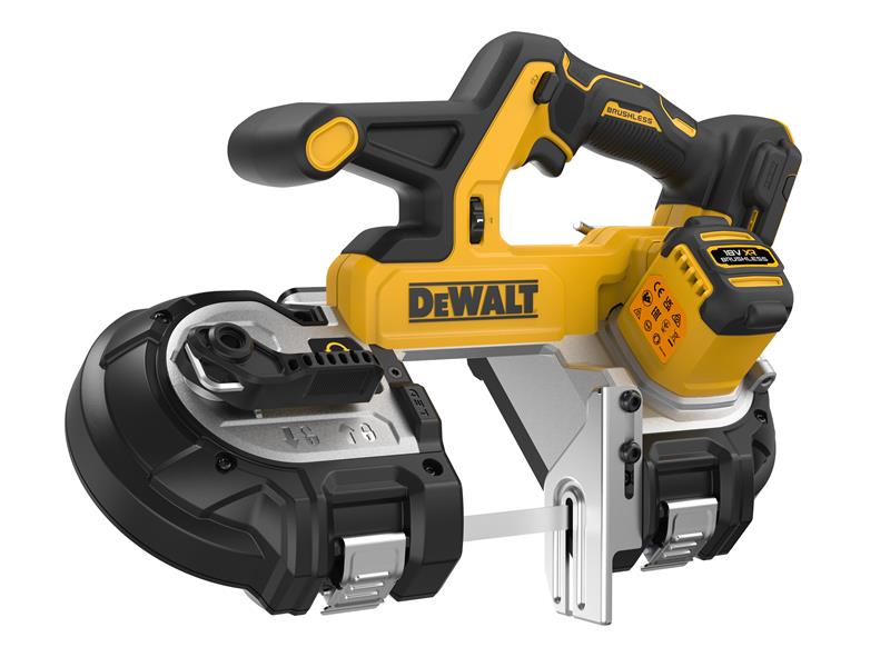 DEWALT XR Brushless Bandsaw 18V Bare Unit Capacity 86mm LED Work Light DCS378N