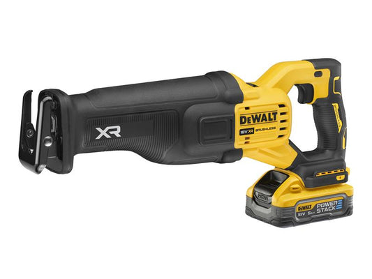 DEWALT DCS386H2T XR Advantage Reciprocating Saw 18V 2 x POWERSTACK™ 5.0Ah Li-ion DEWDCS386H2T