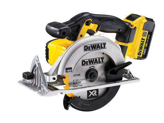 DEWALT DCS391M2 Premium XR Circular Saw 165mm 18V 2 x 4.0Ah Li-ion DEWDCS391M2