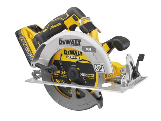 DEWALT DCS573H2T XR Advantage Circular Saw 190mm 18V 2 x 5.0Ah POWERSTACK™ Li-ion DEWDCS573H2T