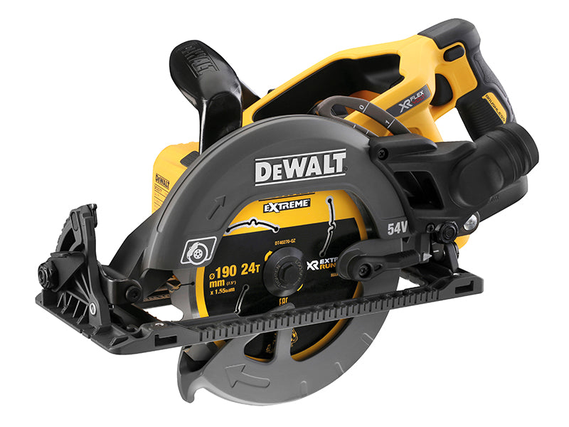DEWALT DCS577N FlexVolt XR High Torque Circular Saw 190mm 54V Bare Unit DEWDCS577N