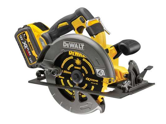 DEWALT DCS578T2 XR FlexVolt Circular Saw 190mm 54V 2 x 2.0Ah Li-ion DEWDCS578T2