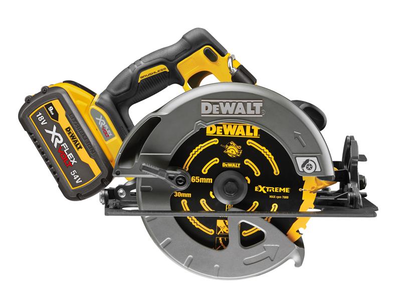 DEWALT DCS578X2 XR FlexVolt Circular Saw 190mm 54V 2 x 3.0Ah Li-ion DEWDCS578X2