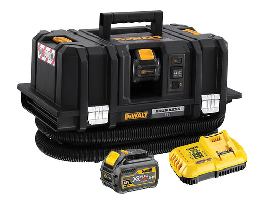 DEWALT DCV586MT2 XR FlexVolt Dust Extractor 54V 2 x 2.0Ah Li-ion DEWDCV586MT2