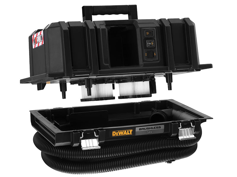 DEWALT DCV586MT2 XR FlexVolt Dust Extractor 54V 2 x 2.0Ah Li-ion DEWDCV586MT2