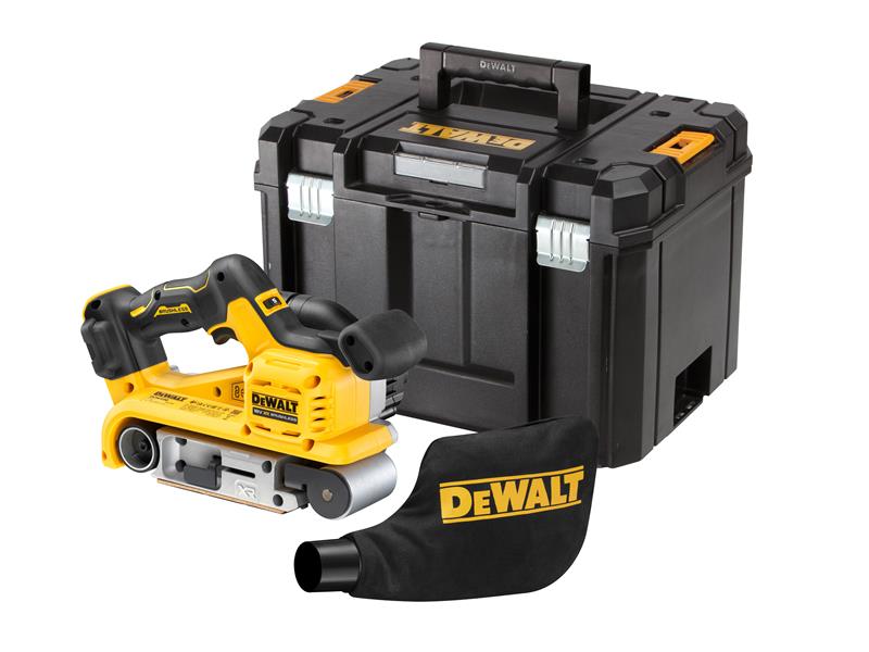 DEWALT DCW220NT XR Belt Sander 75mm 18V Bare Unit TStak DEWDCW220NT