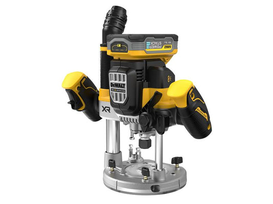 DEWALT 1/2in Plunge Router 18V 2 x 5.0Ah POWERSTACK Li-ion DCW620H2