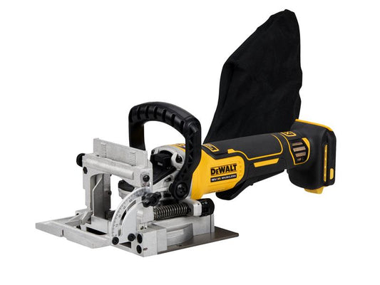 DEWALT XR Brushless Biscuit Jointer 18V Bare Unit Cutter Depth 0-20mm DCW682NT