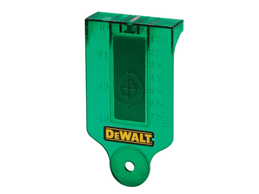 DEWALT DE0730G Green Laser Target Card DEWDE0730G