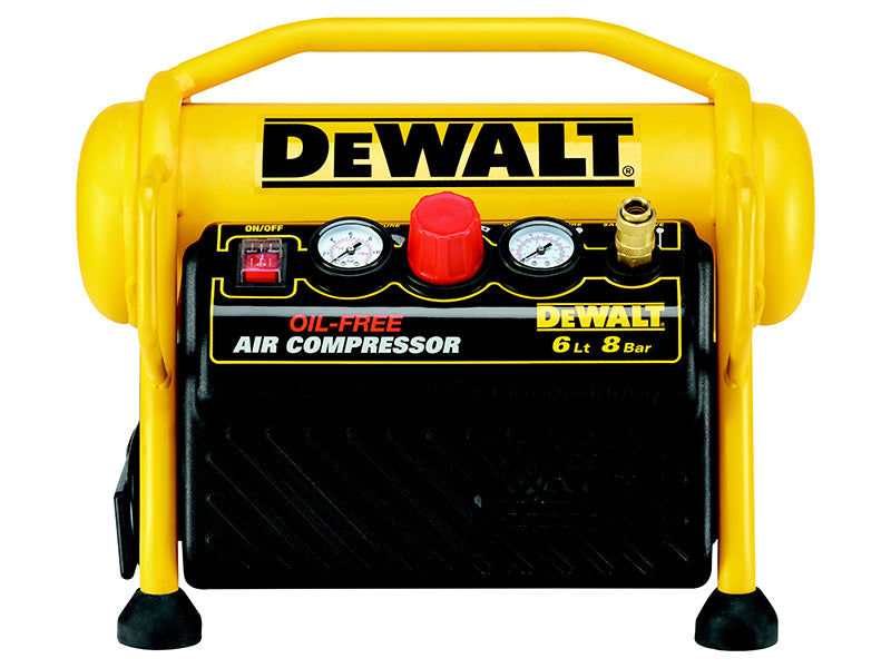 DEWALT Mini Roll Cage Compressor 6 litre 1100W 240V DEWDPC6MRC