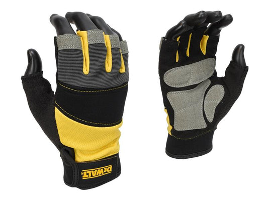 DEWALT Fingerless Performance Gloves - Large DEWDPG213L
