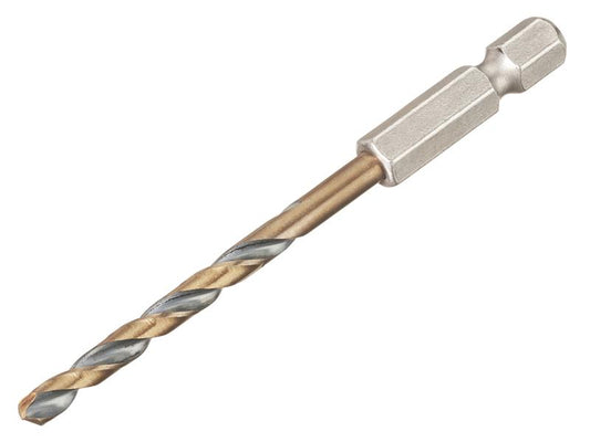 DEWALT BLACK&GOLD 1/4" Hex Shank HSS-G Drill Bit 4.0mm DEWDT20604QZ