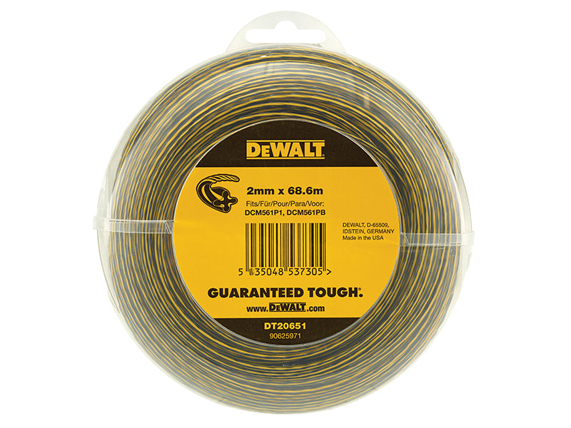 DEWALT DT20651 Trimmer Line 2mm x 68.6m DEWDT20651QZ
