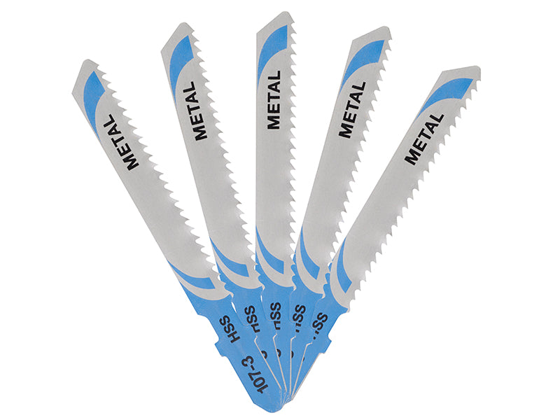 DEWALT HSS Metal Cutting Jigsaw Blades Pack of 5 T118B DEWDT2161QZ