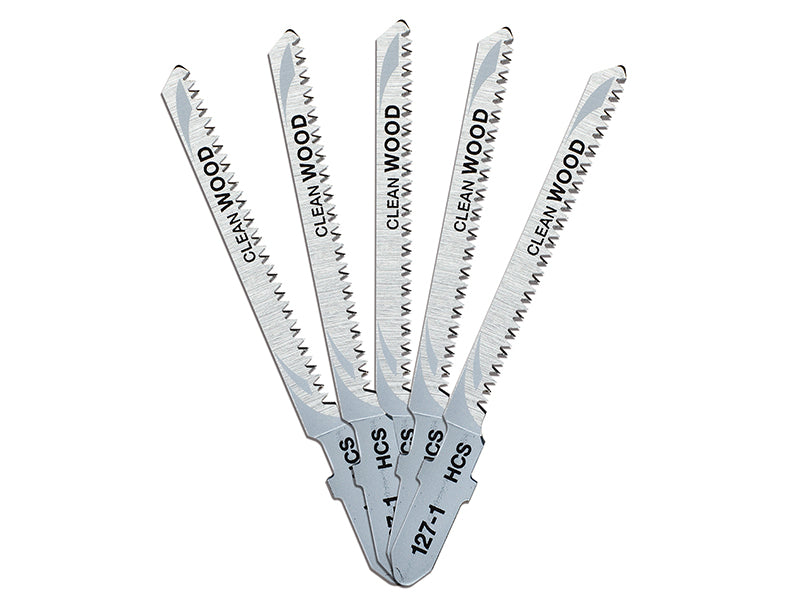 DEWALT HCS Wood Jigsaw Blades Pack of 5 T101AO DEWDT2168QZ
