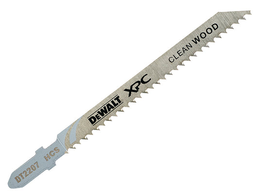 DEWALT XPC HCS Wood Jigsaw Blades Pack of 5 T101BR DEWDT2207QZ