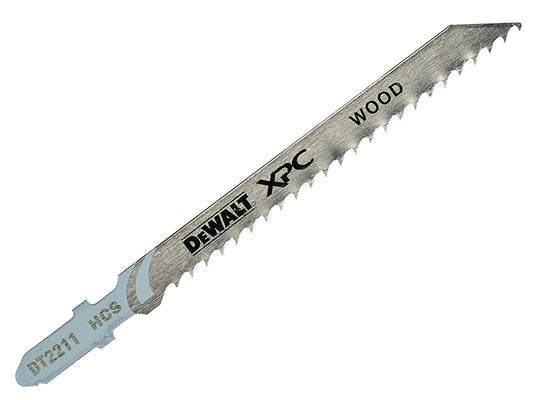 DEWALT XPC HCS Wood Jigsaw Blades Pack of 5 T111C DEWDT2211QZ