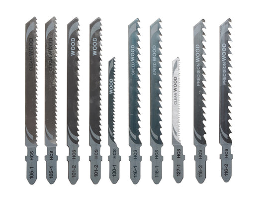DEWALT HCS Wood Jigsaw Blades Variety Pack of 10 DEWDT2290