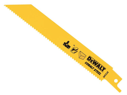 DEWALT Bi-Metal General Purpose Reciprocating Blade 152mm x 10 TPI (Pack 5) DEWDT2345QZ