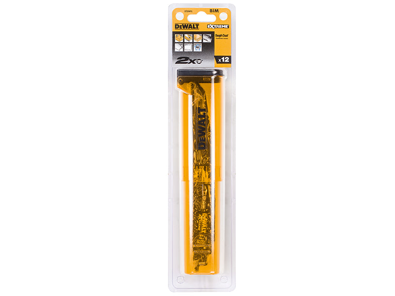 DEWALT DT2441L 2X Life Reciprocating Saw Blade Set, 12 Piece DEWDT2441LQZ