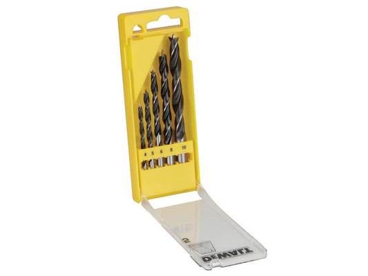 DEWALT Brad Point Drill Bit Set, 5 Piece DEWDT4535QZ