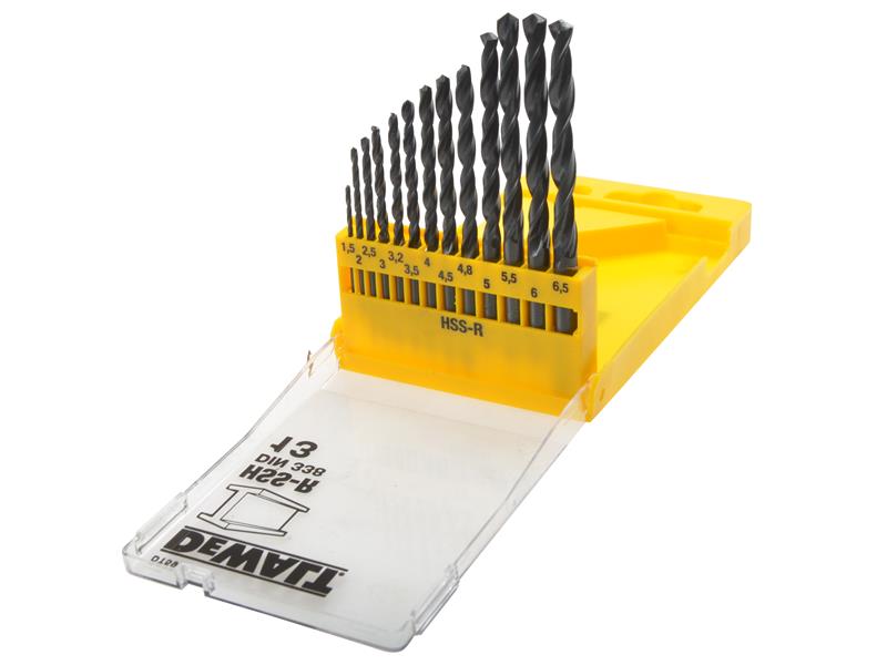 DEWALT DT5912 HSS Jobber Drill Bit Set, 13 Piece DEWDT5912QZ