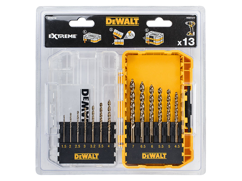 DEWALT DT70710 Extreme 2 Metal Drilling Set, 13 Piece DEWDT70710QZ