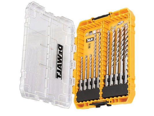 DEWALT DT70752 SDS Plus XLR Full Head Carbide Drill Bit Set, 10 Piece DEWDT70752QZ