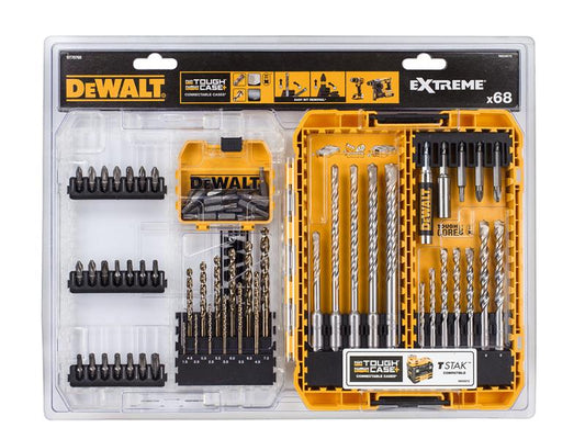 DEWALT DT70760 Mixed Drill & Bit Set, 68 Piece DEWDT70760QZ