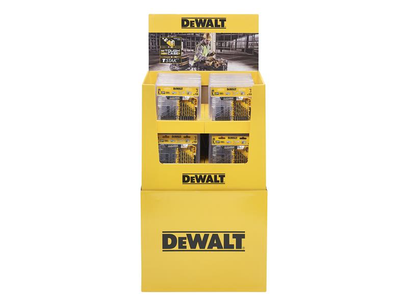 DEWALT Black & Gold HSS Drill Bit FSDU 40 X 19 Piece DT70728-QZ DEWDT70774QZ